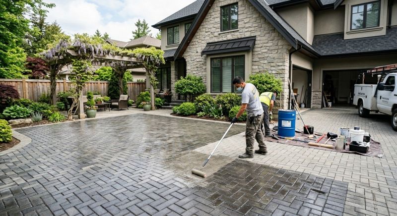 Concrete Patio Sealing in Renton, WA